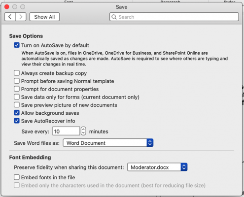 Cómo recuperar un documento de Word no guardado en Mac