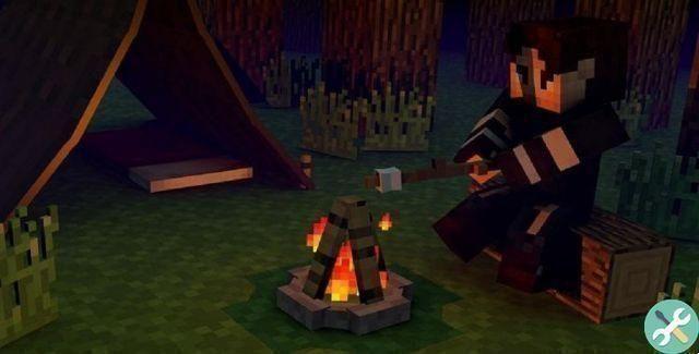 Comment faire un feu de joie ou un feu de joie dans Minecraft ? Très facile!