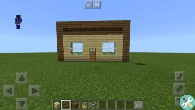 Como construir ou construir uma casa de madeira no Minecraft passo a passo