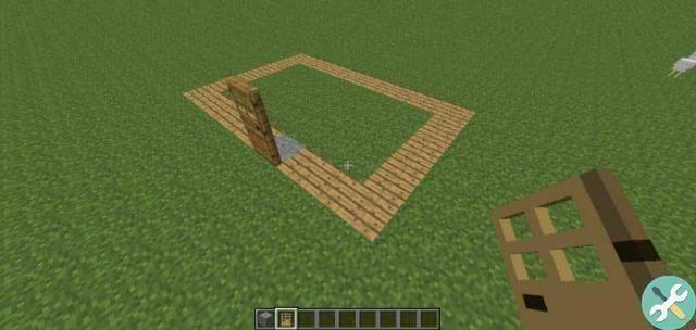 How to build or build a wooden house in Minecraft step by step