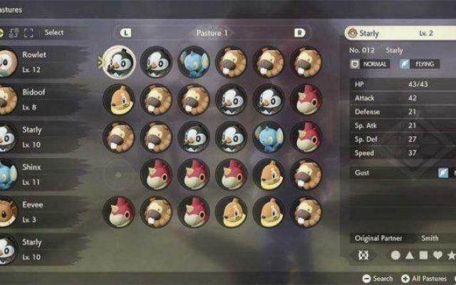 Légendes Pokémon Arceus: comment faire évoluer Pokémon