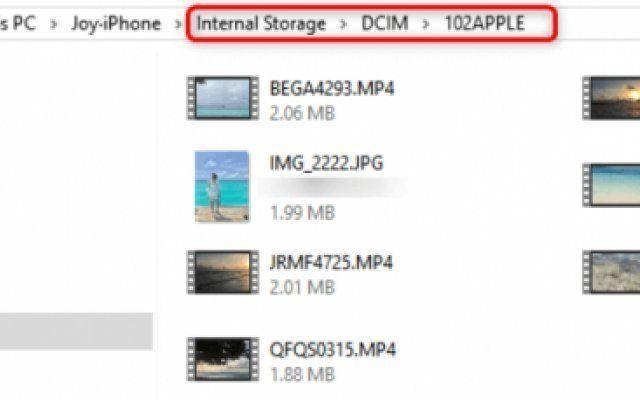 Como transferir fotos do iPhone para o Windows PC