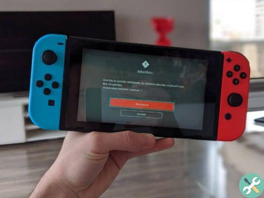How to format or reboot Nintendo Switch without deleting saved data