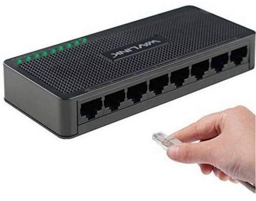 How to properly configure the Switch to share the Internet with multiple computers?