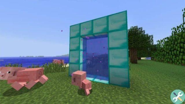 How to create a portal in Minecraft to another dimension: heaven, hell, moon, end, etc.