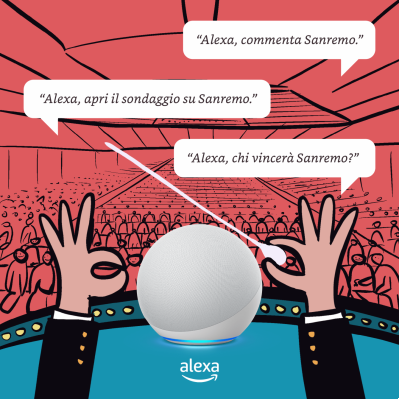 Alexa and Sanremo: a winning combination