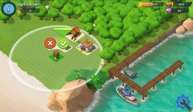 What's the first thing I need to improve at Boom Beach to have a good foundation?