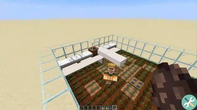 How to make or create a villager's farm in Minecraft - Crafting villagers