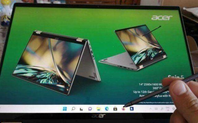 Acer Spin 5 convertible notebook: the world in 360 °
