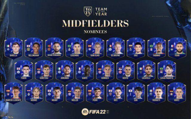 FIFA 22: all candidates for TOTY