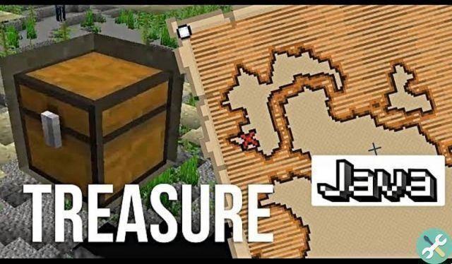 How to make and how to use a treasure map in Minecraft Find treasures!