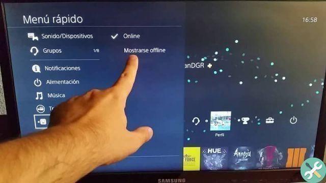 How to easily activate and customize quick drop down menu on PS4