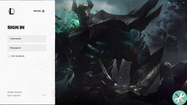 How to log in or log in to League of Legends? - Log in LoL
