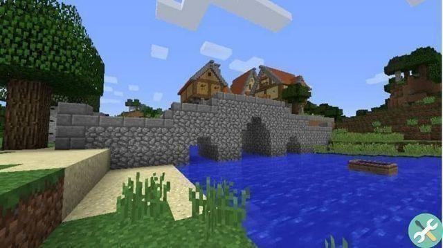 Comment fabriquer ou construire un pont de pierre ou de bois dans Minecraft