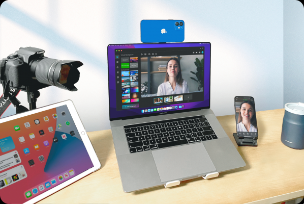 Using the iPhone as a webcam? With FineCam you can!