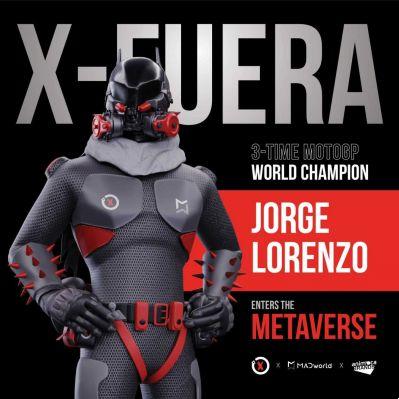 Jorge Lorenzo lanza X-Fuera NFT con MADworld y Animoca Brands