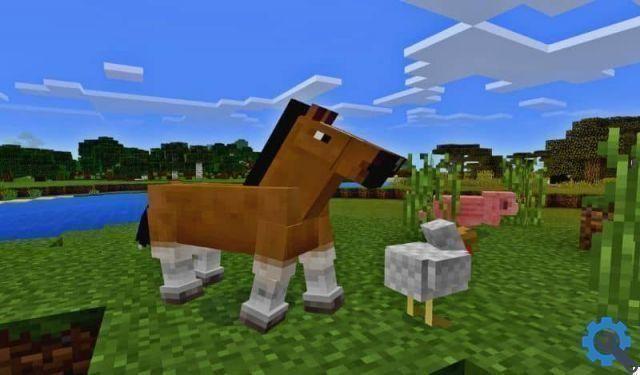 Como criar ou acasalar cavalos e burros no Minecraft
