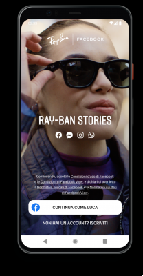 Ray-Ban Stories : les lunettes connectées dernière génération
