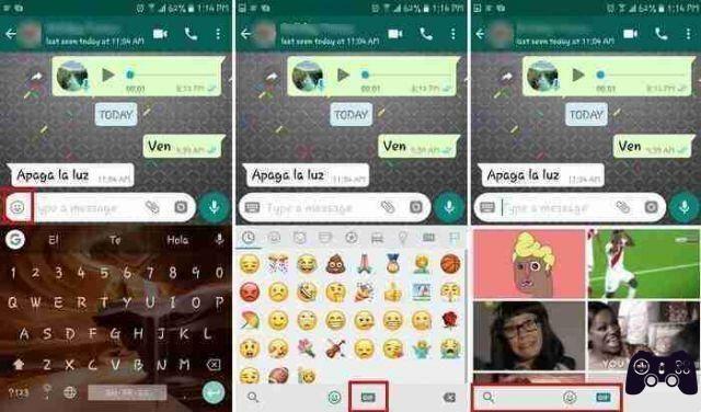 How to create, find and send GIFs on WhatsApp
