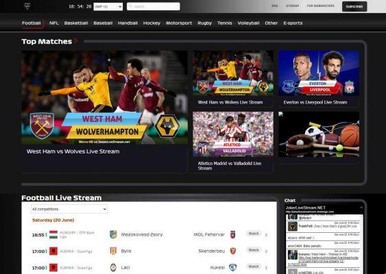 Melhores sites de streaming de futebol grátis | 2024