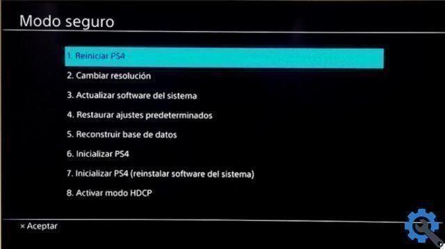 Como instalar a atualização mais recente do PS4 com um pendrive no modo de segurança?
