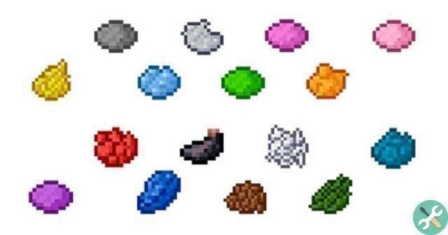 Como fazer ou obter todos os corantes no Minecraft: corante marrom, verde, roxo, etc.