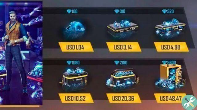 How to get free diamonds easily in Free Fire