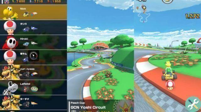 Como jogar multiplayer com amigos em Mario Kart Tour mobile no Android