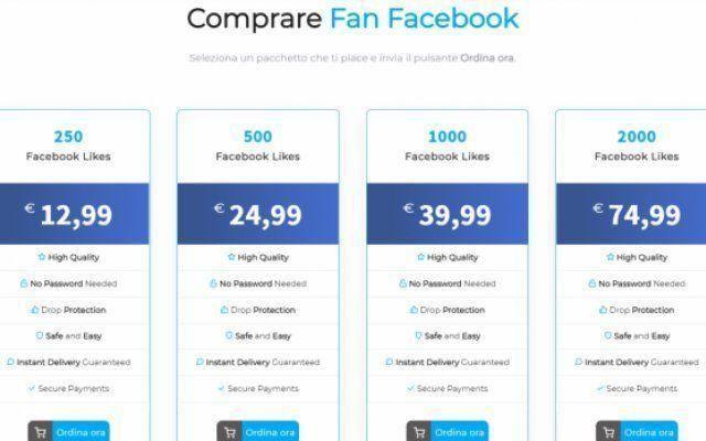 Melhores sites para comprar curtidas, fãs, comentários, visualizações do Facebook | 2024