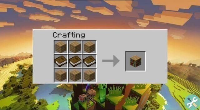 How to make or create a bookshelf or library in Minecraft - Crafting bookstore