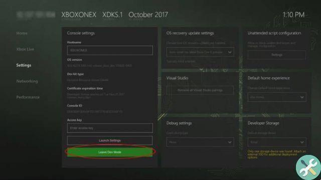 How to turn developer mode on and off on my Xbox One - Step by step