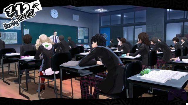 Persona 5, guide to the correct answers of lessons and exams