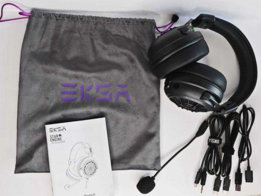 Revisão do EKSA E5000 Pro: fone de ouvido para jogos Star Engine