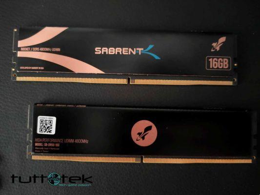 Résolution Sabrent Rocket DDR5 : RAM Low Profile à 4800 XNUMX MHz